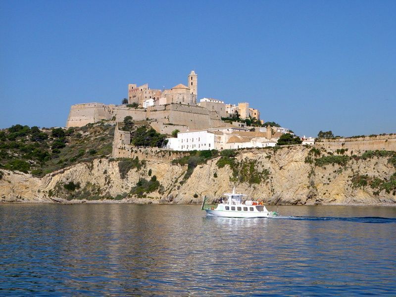 Dalt Vila, la ciudad amurallada de Ibiza