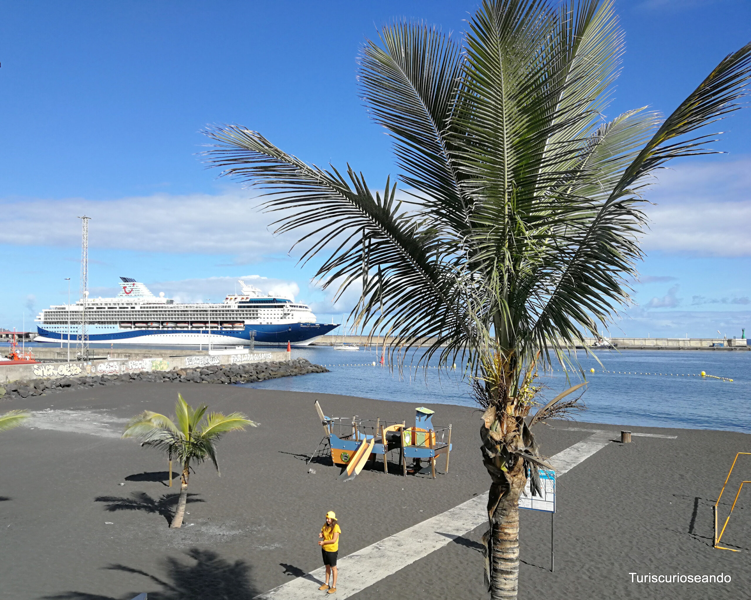Llegar a La Palma por vía marítima - Crucero en SC de La Palma