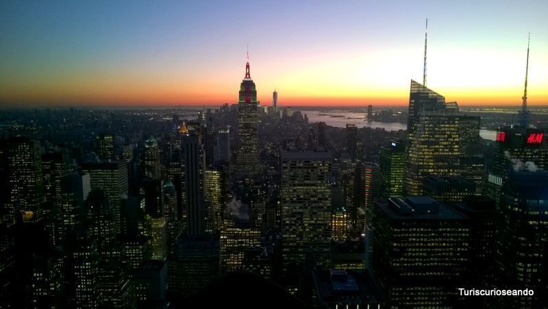 Nueva York y el Observatorio Top of The Rock