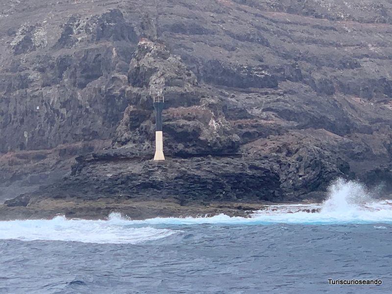 Panorámica de la costa desde el ferry Lanzarote - La Graciosa