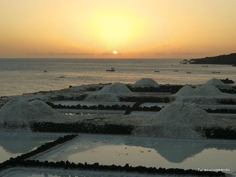 Puesta de sol - Salinas de Fuencaliente