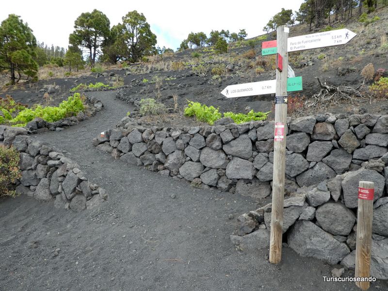 Tramo ruta de los volcanes - La Palma
