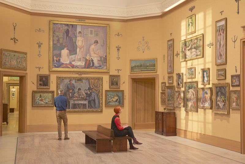 A visitar en Filadelfia: Sala exposiciones Barnes Foundation