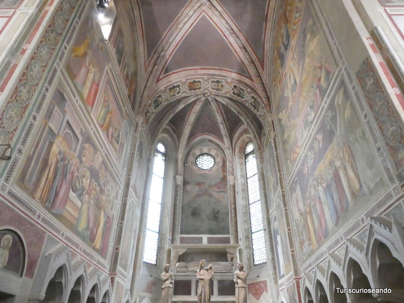 Dónde alojarse en Padua: mejores zonas y hoteles. Interior Capilla de los Scrovegni