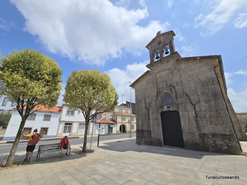 Etapa O Pedrouzo a Santiago de Compostela. Iglesia San Lázaro