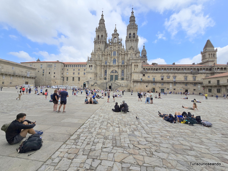 Praza do Obradoiro y Catedral Santiago